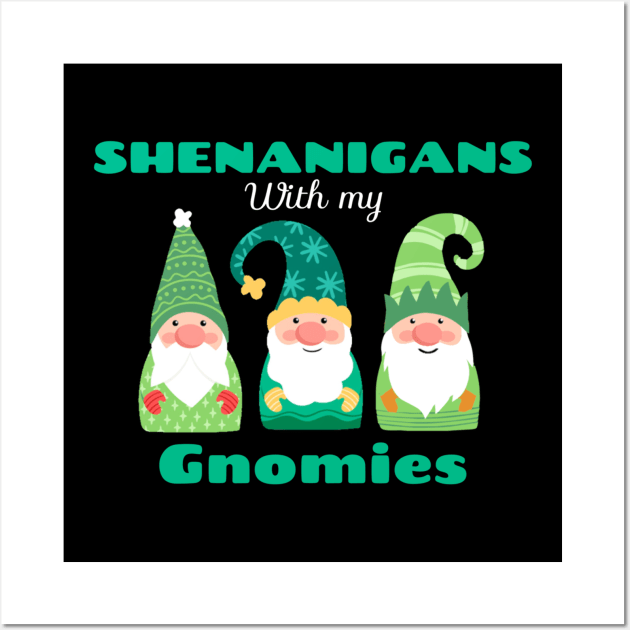 Shenanigans with my gnomies Wall Art by dentikanys